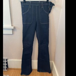 GAP high waist flare jeans, size 29 tall